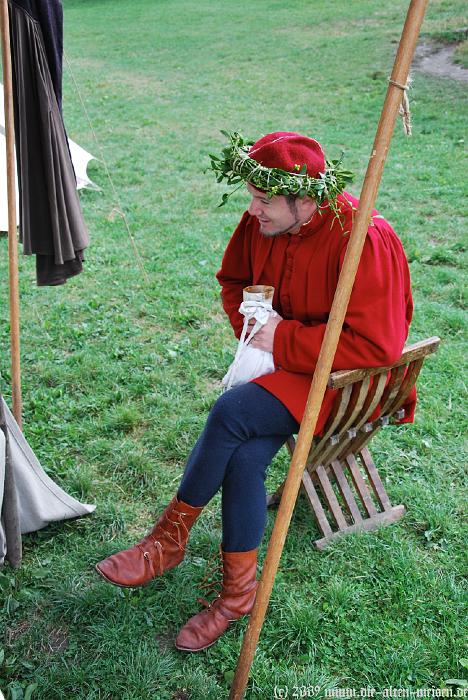 Herr Abodegl kränzt die Geyster aus